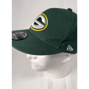 Green Bay Packers NFL Hat Unisex One-Size GREEN New Era 9Fifty Brand Team Logo